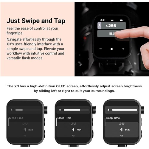 Godox X3 C Touch Screen Wireless Flash Trigger for Canon_2 - Theodist