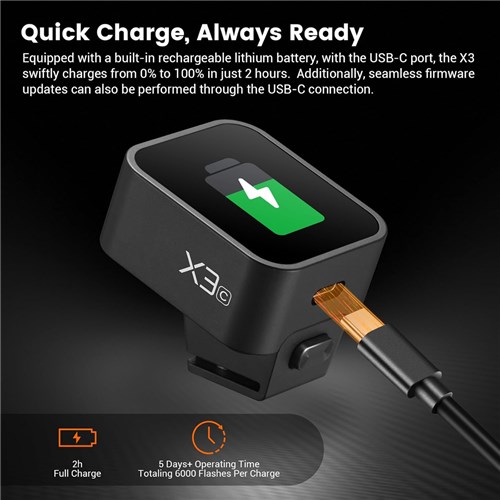 Godox X3 C Touch Screen Wireless Flash Trigger for Canon_4 - Theodist