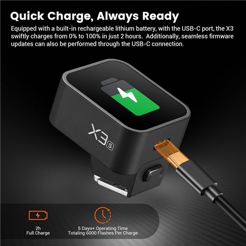 Godox X3 S Touch Screen Wireless Flash Trigger for Sony_4 - Theodist