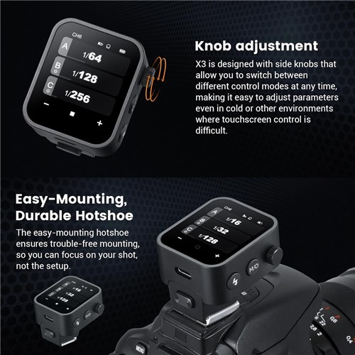 Godox X3 S Touch Screen Wireless Flash Trigger for Sony_5 - Theodist