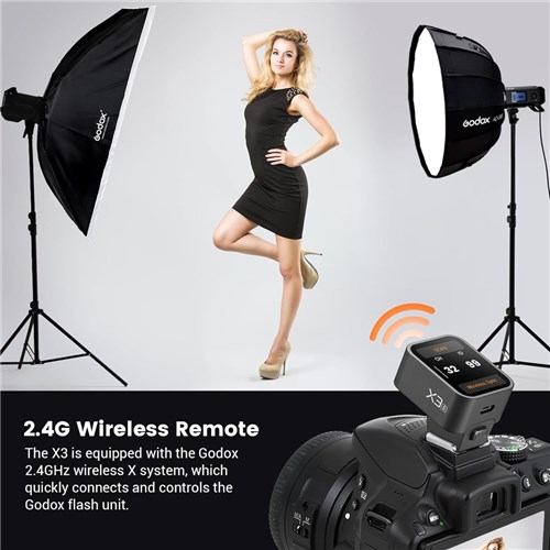 Godox X3 S Touch Screen Wireless Flash Trigger for Sony_6 - Theodist