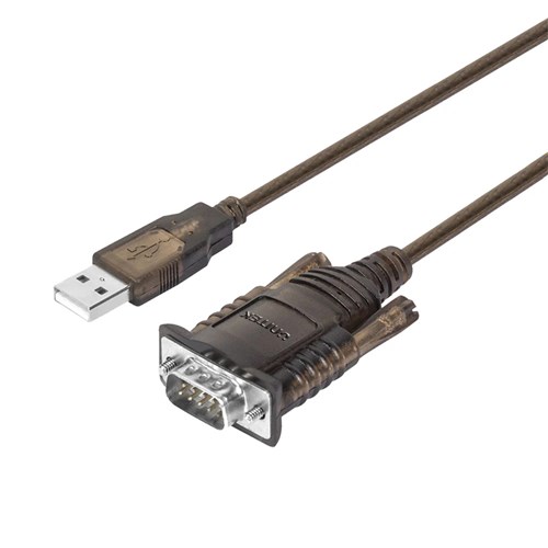 Unitek Y-108 USB-A 2.0 to Serial (DB9M) RS232 Cable 1.5M - Theodist