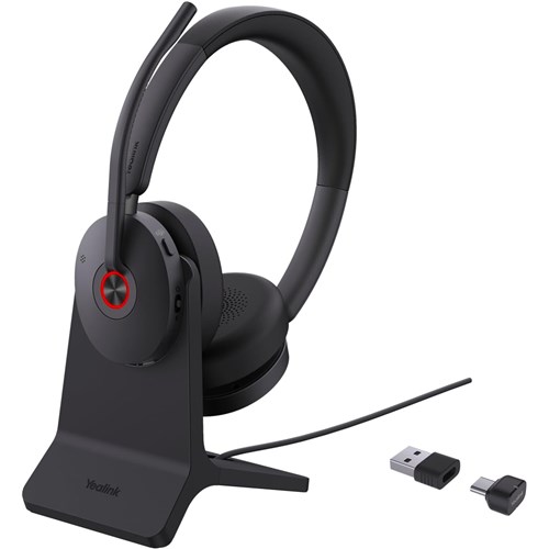 Yealink BH74 USB-C/A Bluetooth Wireless Headset, ANC with Stand, IPY-BH74-UC-CA-CS - Theodist