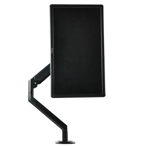 Twinco Z100 Monitor Arm Single Spring Gas Lift Black_2 - Theodist