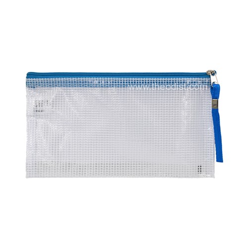DataMax Mesh Envelope with Zip B6 220x120mm Assorted_3 - Theodist