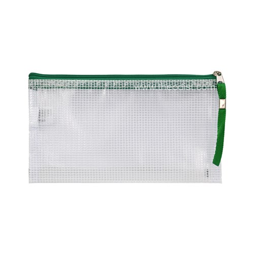 DataMax Mesh Envelope with Zip B6 220x120mm Assorted_4 - Theodist