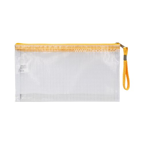 DataMax Mesh Envelope with Zip B6 220x120mm Assorted_1 - Theodist