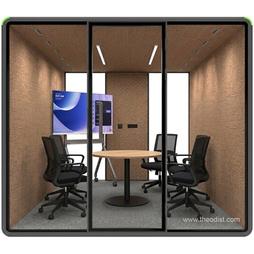 Meeting Pod ZB05XL 6 Person 2600Lx2605Wx2338H_1 - Theodist