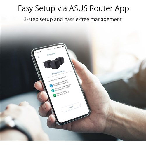 Asus ZenWiFi XD4S 2PK Lack AX Mini Wi-Fi 6 AX1800 Mesh Router Wi-Fi System_5 - Theodist