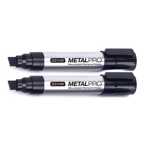 Zeyar ZP2540 MetalPro Ultra-resistant Permanent Marker_BLK - Theodist