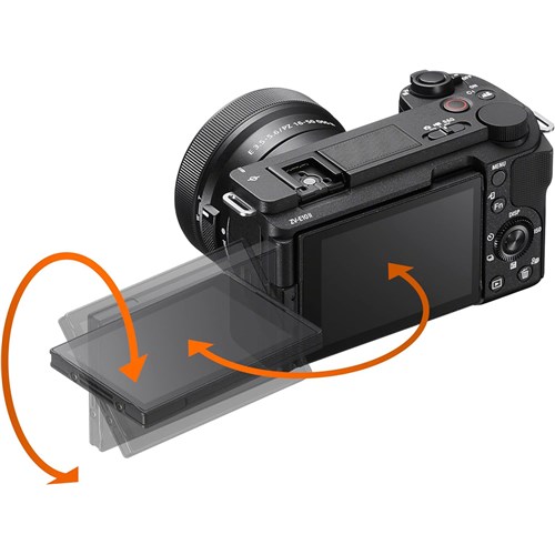 Sony Alpha ZV-E10 II APS-C Interchangeable Lens Mirrorleass Content Creator Camera_3 - Theodist