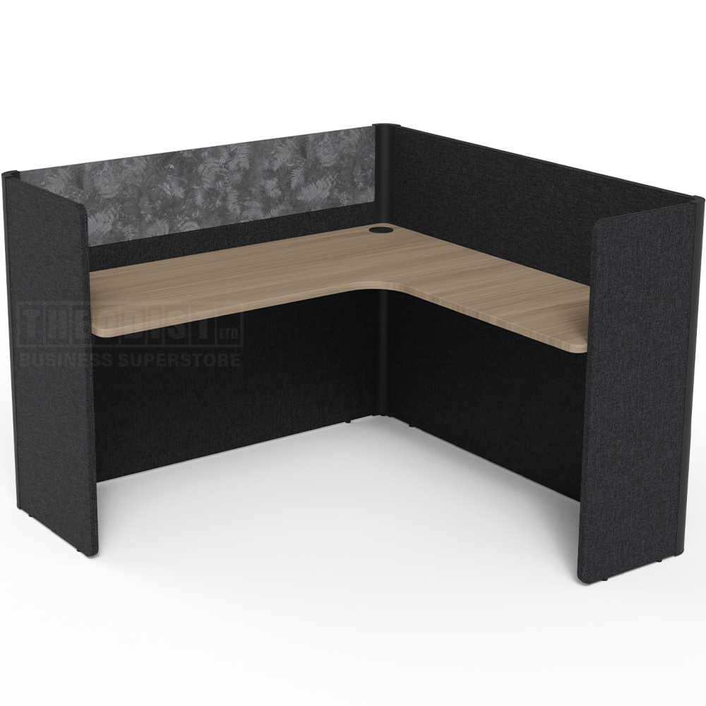 Partitioned Workstations Omega Series 1-Person 1500Lx1500Wx1200H