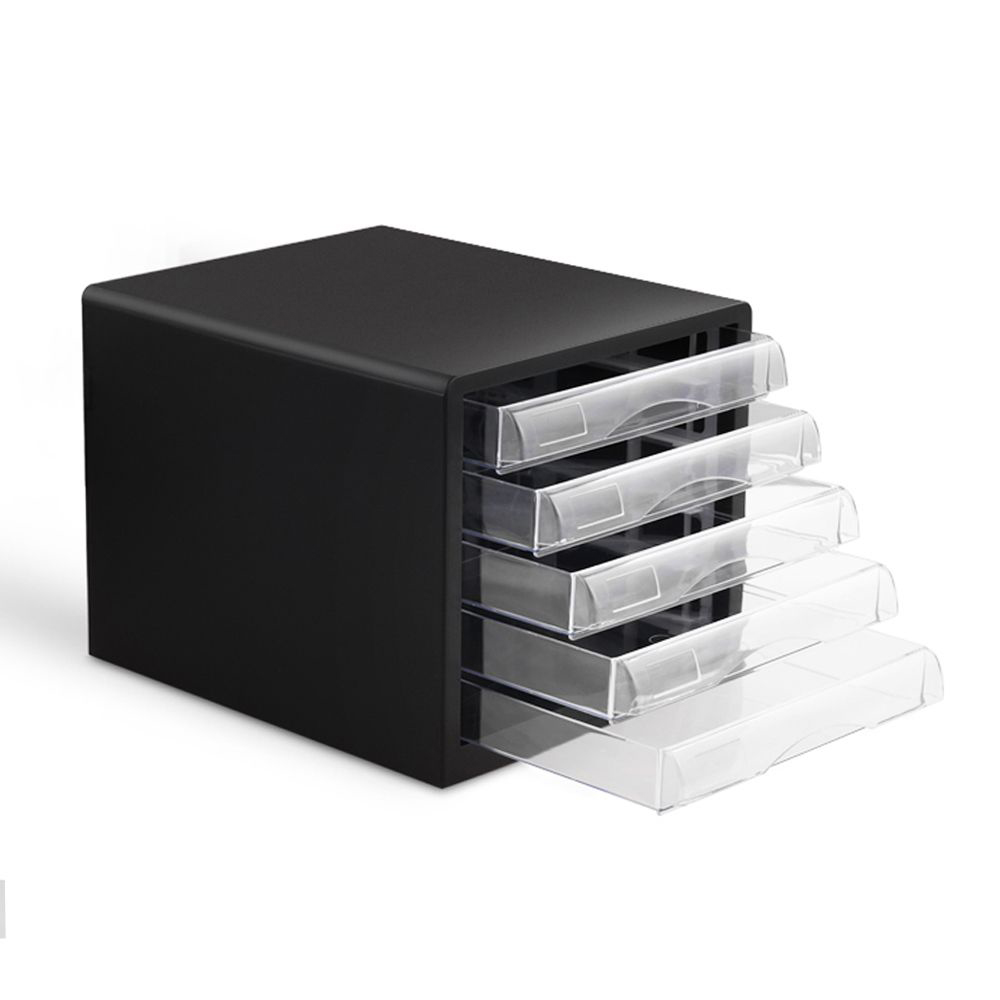 Deli 9775 Desktop File Cabinet 5 Drawers - Theodist - Theodist