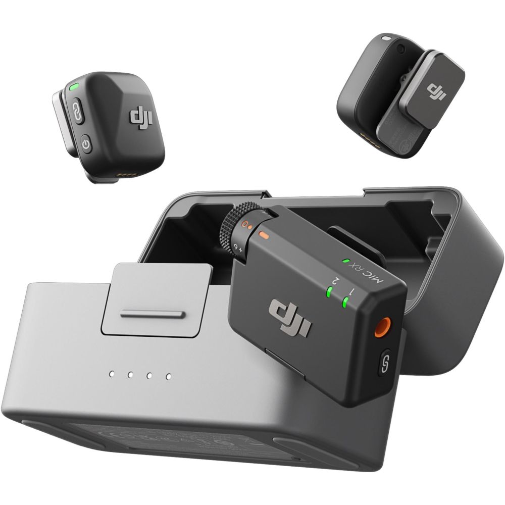 DJI Mic Mini 2 Tx + 1rx + Charging Case - Theodist