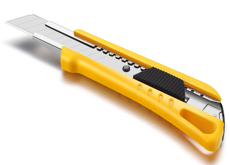 DataMax DM781 Box Cutter with 18mm 8 Snap-Off Blades | Theodist - Theodist