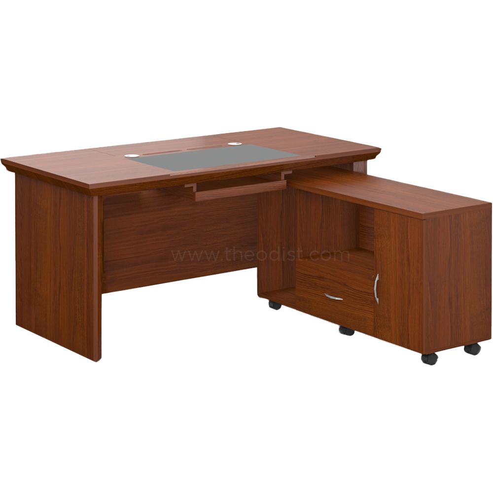 キャリー、エクステンション付き WOOD PANEL TABLE Tribesigns Height Adjustable Desk Mobile Side Table with