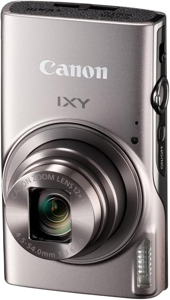 Canon IXY 650 20.2MP 12x Optical Zoom WiFi Digital Camera Silver