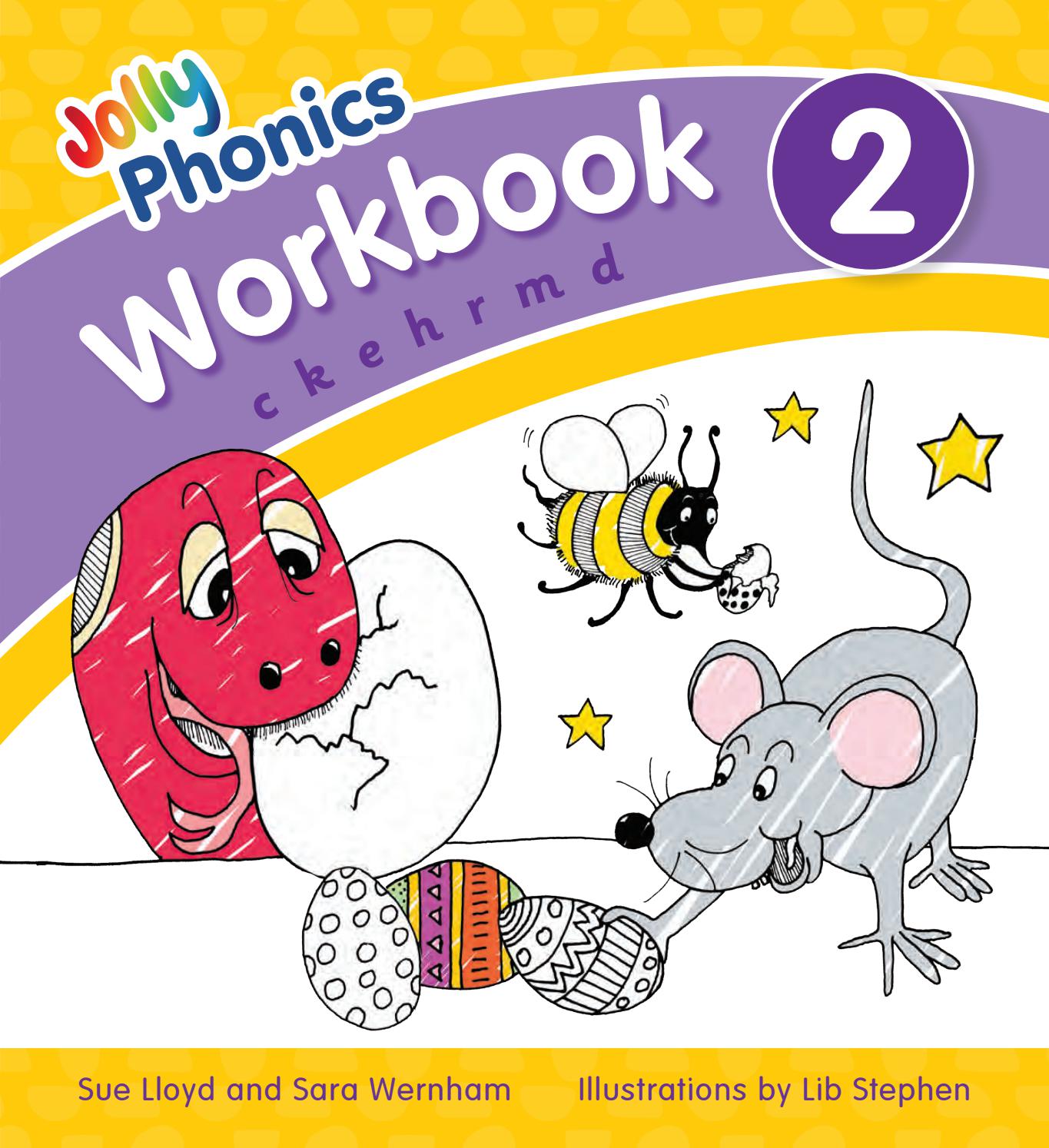 Jolly JL529 Phonics Workbook 2 - c k e h r m d - Theodist