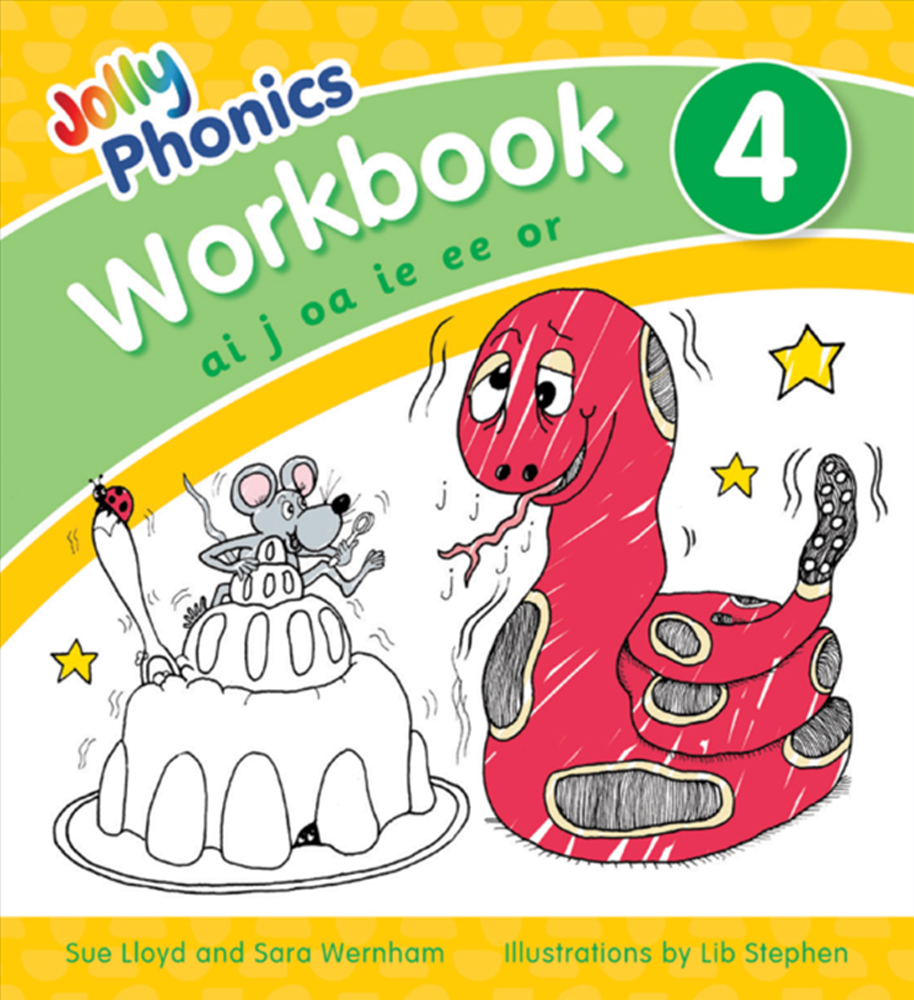 Jolly JL545 Phonics Workbook 4 - ai j oa ie ee or - Theodist