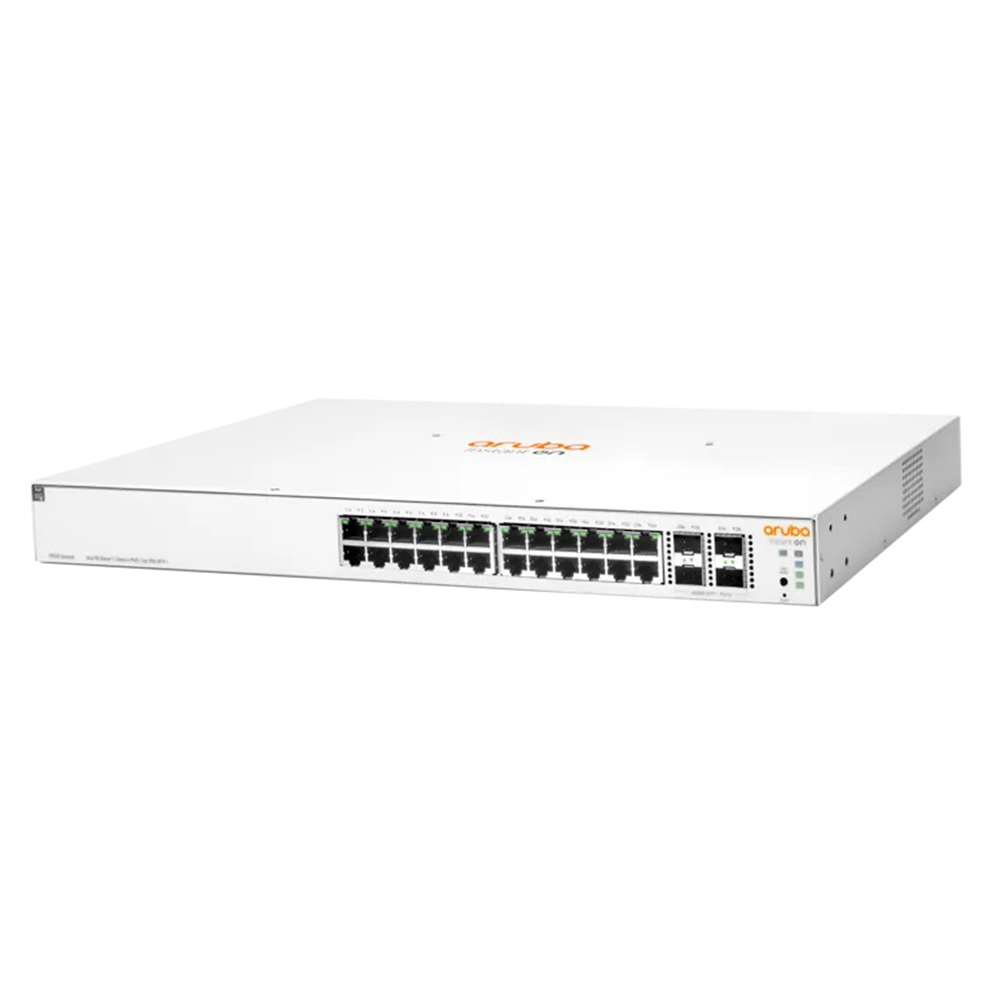 Aruba 1930 Instant On, 24-Port Ethernet PoE+ Switch, 10GB, 10/100