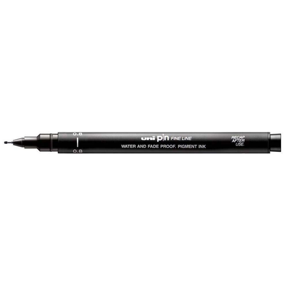 Uni-Ball Pin Fine Line Felt-Tip Pen, Black Theodist Theodist