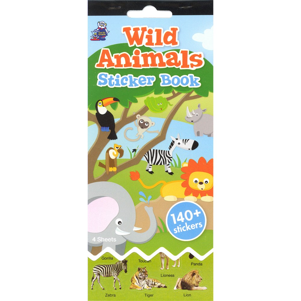 Reusable Sticker Book - Animals 