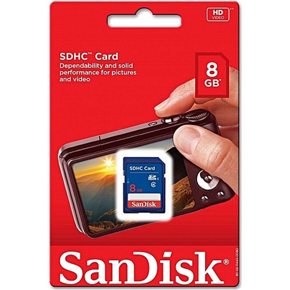 Amazon.com: V7 8GB SDHC Class 4 Flash Memory Card