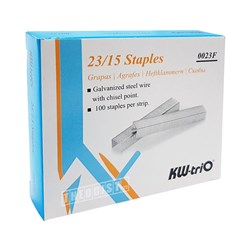 KW-triO 0023F Staples 23/15 1000 Pcs/Box - Theodist