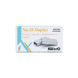 KW-triO 00100 No.10 Staples 1000/Pack - Theodist