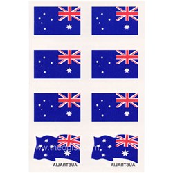 Australia Flag Tattoo Stickers - Theodist