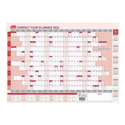 Sasco 10435 Compact Yearly Planner 2023 450x280mm - Theodist