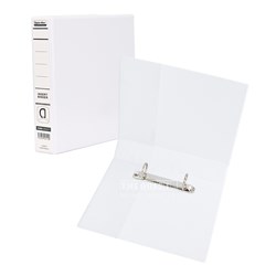 DataMax 1115 Insert Binder A5 2 D-Ring 25mm White - Theodist