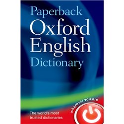 Oxford Paperback English Dictionary Paperback - Theodist