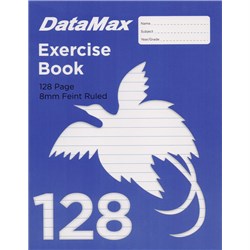 DataMax 128P Exercise Book 128 Page 8mm Feint Ruled, Purple - Theodist