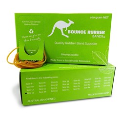 Bounce No. 14 Rubber Bands 50x2mm 100g - Theodist