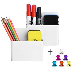 Magnetic Holder for Whiteboard - Eraser, Marker, and Pen - Theodist