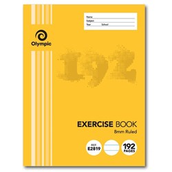 Olympic Exercise Book 8mm Ruled 192 Pages - Theodist