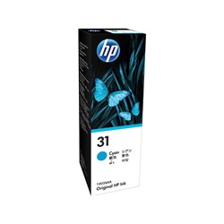 Hp 31 Ink Refill Tank 70mL Cyan 1VU26AA - Theodist