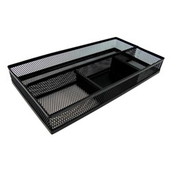 Pencil Tray 20025 Wire Mesh 300x150x40mm - Theodist