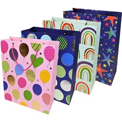 Gift Bag Assorted Designs Medium 26x32x10cm - Theodist