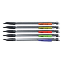 Bic Mechanical Pencil 0.7mm #2, Assorted Colour - Theodist