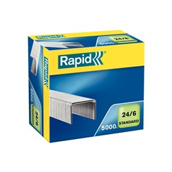 Rapid Staples 24/6 Standard 5000 Pcs/Box - Theodist