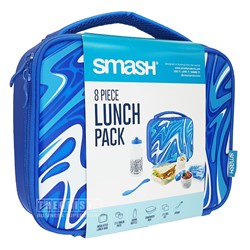 Smash 27740 Lunch Pack 8 Piece, Blue - Theodist