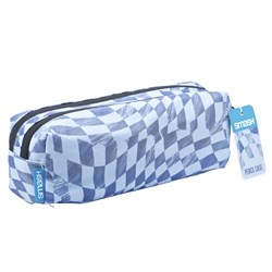 Smash 31095 Pencil Case Twin Zip Small Checkers - Theodist