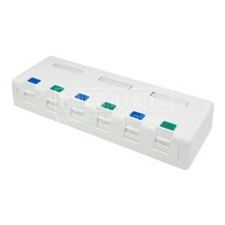 MSS MSSSMB6 Surface Mount Box 6 Port Shutter - Theodist