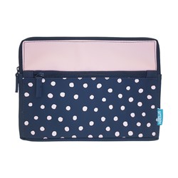 Smash 33826 Pencil Case Girl Twin Zip Polka Dots - Theodist