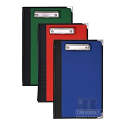 Clipfolder 34235 F/C Deluxe with Cover Blue, Green, Red - Theodist