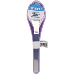 Smash 35011 Cutlery Pod, Knife, Fork & Spoon, Stainless Steel - Theodist