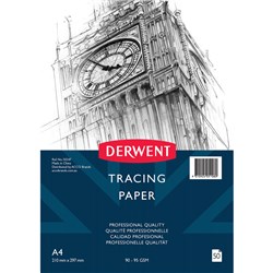 Derwent 50247 Tracing Paper A4, 90-95 GSM - Theodist