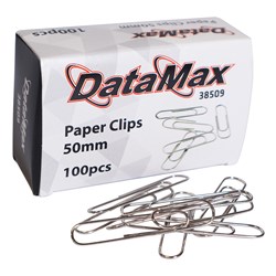 DataMax 38509 Paper Clips 50mm 100 Pack - Theodist